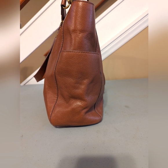 FOSSIL Tan Leather Shoulder Bag - Picture 5 of 7